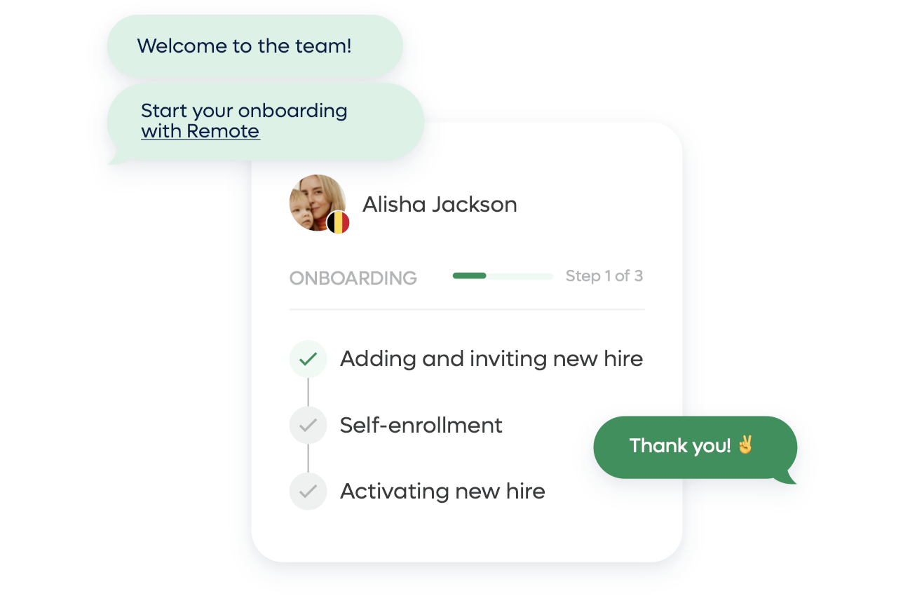 Onboarding with Remote